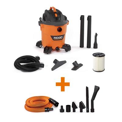 Parts  16 Gallon 5.0-Peak HP NXT Wet/Dry Shop Vacuum with Filter, Hose and  Accessories