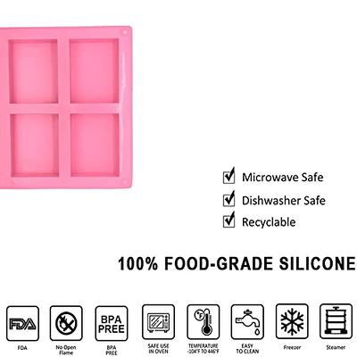 Whaline 2Pcs 3D Teddy Bear Ice Silicone Molds Ice Cube Trays Mold Silicone  Animal Mold Soap Candle Mold Ice Cube for Coffee Milk Tea Candy Gummy