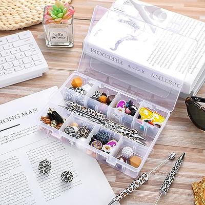 DUOFIRE Plastic Organizer Container Storage Box Adjustable Divider  Removable Grid Compartment for Jewelry Beads Earring Tool Fishing Hook  Small Accessories(18 grids, White X 4) - Yahoo Shopping