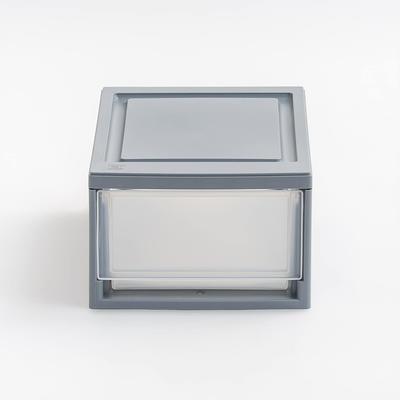 IRIS White Stackable Plastic Storage Drawer 7-in H x 15.75-in W x 19.63-in  D in the Storage Drawers department at