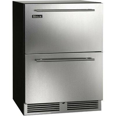 Magic Chef 3.1 cu. ft. Mini Fridge in Stainless Look HMDR310SE