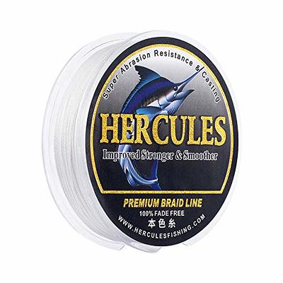 HERCULES Braided Fishing Line, Not Fade, 109 Yards PE Lines, 8 Strands  Multifilament Fish Line, 30lb Test for Saltwater and Freshwater, Abrasion  Resistant, Black, 30lb, 100m - Yahoo Shopping