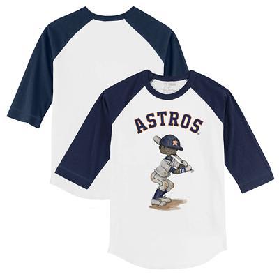 Seattle Mariners Tiny Turnip Youth Fastball 3/4-Sleeve Raglan T-Shirt -  White/Navy