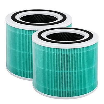 Core 300 Filter Replacement Compatible with LEVOIT Air Pur-ifier Core 300  Core 300S,3-in-1 True HEPA Filter Activated Carbon Filter Part # Core 300-RF,2  Pack,Green - Yahoo Shopping