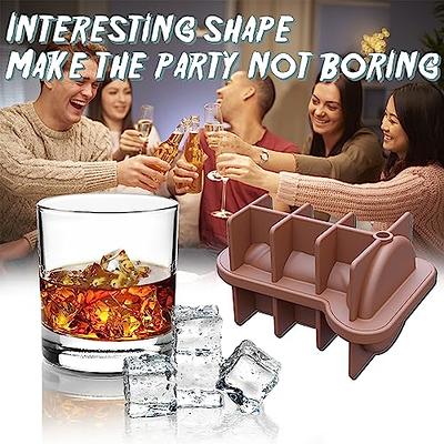 2 pcs Creative Silicone Ice Cube Tray - Fun adult prank ice cube