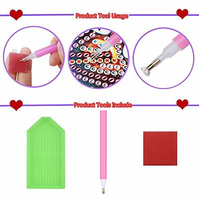 5D Diamond Painting Kits for Kids DIY Diamond Dot Drawing Tools Crystal  Mosaic Sticker by Numbers Kits Arts and Crafts Set