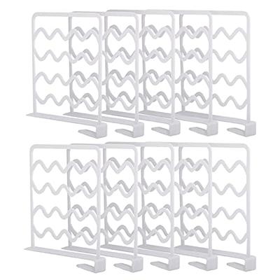 10Pack Clear Acrylic Shelf Dividers, Closet Shelves and Separator for  Organization, Wooden Shelf Organizer for Kitchen Cabinet Linen Closet  Office, Dividers Line for Storing Clothes Handbags Purses - Yahoo Shopping