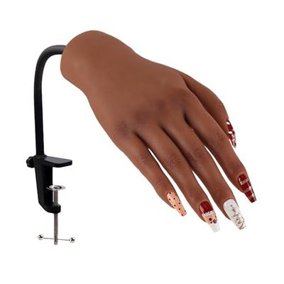 Nails Tool Artificial Hand Manicure Practice Hand Joint Activity Hand Model  Artificial Hand Manicure Tool For Home Salon Use