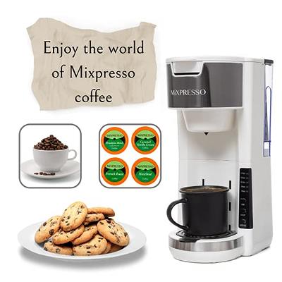 Mixpresso Single Serve Coffee Brewer K-Cup Pods Compatible