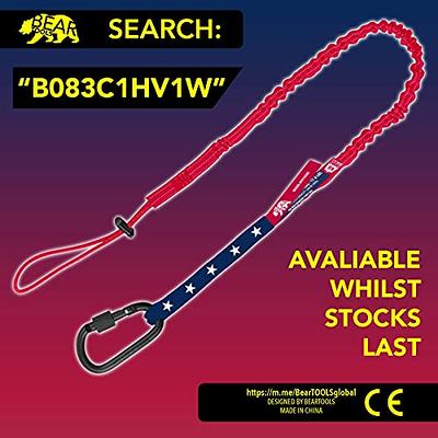 BearTOOLS Tool Lanyard with Buckle Strap – Clip Bungee Cord