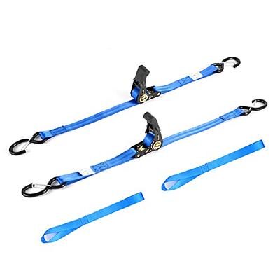 Jet Ski & PWC Trailer Transom Straps (4PK) | 24 Marine Tie Downs  Adjustable Safety Straps | Outperforms Ratcheting and Retractable Straps |  JetSki