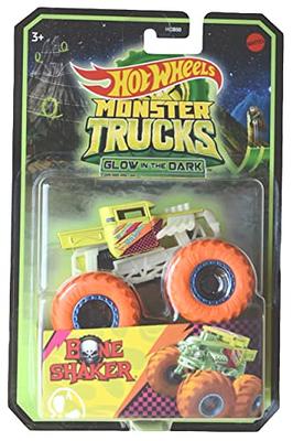 Hot Wheels Monster Trucks Bone Shaker 1:24 Scale Die-Cast Toy Vehicles For  Kids 3 Years and Up 