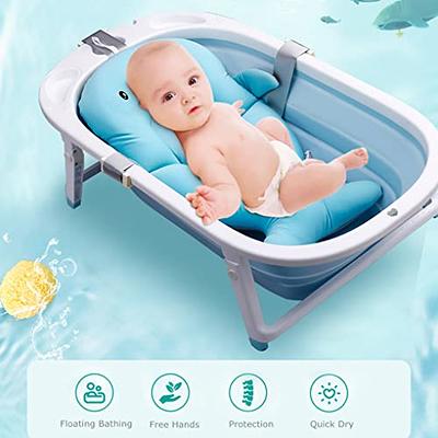 Baby Shower Bath Tub Pillow Pad Non Slip Bathtub Mat Newborn