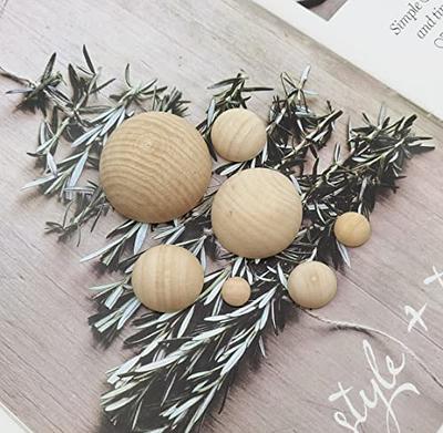 Decorative Wood Sphere Ball for DIY Crafts