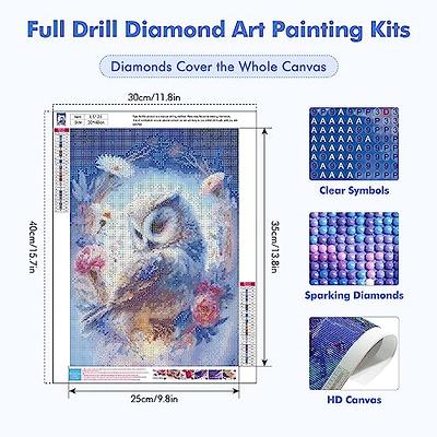 AOKLLA Diamond Painting Kits for Adults Clearance, 12 Pack Animal Diamond Art Kits for Kids, DIY 5D Round Full Drill Crafts Diamond Dots Home Wall