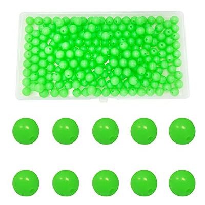 jttsptd 200Pcs 8mm Glow Fishing Beads Soft Plastic Round Beads Rubber Soft  Beads Fishing Lures Accessories Box Green Fishing Bait Eggs  (8mm-Soft-Green) - Yahoo Shopping