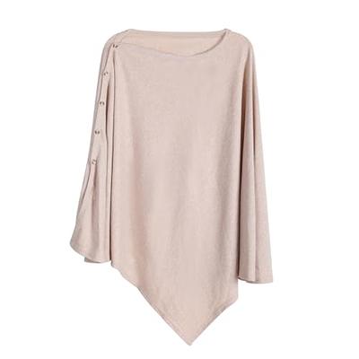  Ponchy by Gold Mamas - Breathable Nursing Cover for  Breastfeeding in Privacy - Versatile 5 in 1 Poncho Design - Essential for  Baby Registry - Beige : Baby