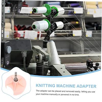 Didiseaon 2pcs Knitting Machine Adapter Knitting Machine Parts Crank Handle  Adapter Automatic Knitting Machine Braiding Machine Adapter Loom Knitting  Adapter Making Tools Dedicated Plastic - Yahoo Shopping