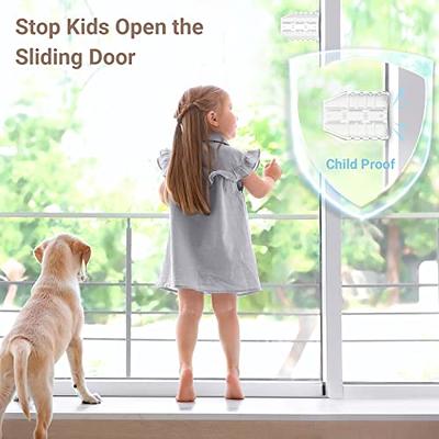 Sliding Door Lock for Child Safety - Baby Proof Doors & Closets. Childproof