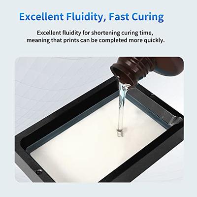 ANYCUBIC 3D Printer Resin, 405nm SLA UV-Curing Resin with High Precision  and Quick Curing & Excellent Fluidity for LCD 3D Printing (Clear, 1kg) -  Yahoo Shopping