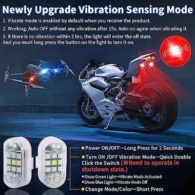 PIFOOG LED Anti Collision Lights with Remote Wireless Strobe Flashing Lights  USB Charging 7 Colors Mini Drone Light for Motorcycle Car Trucks Aircraft  Bike Night Flying Emergency Warning Light 4PCS - Yahoo Shopping
