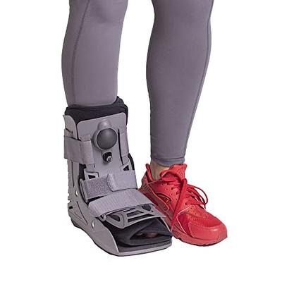 Brace Align Ultra Light Short Full Shell Walking Boot- Air Cast for Foot &  Ankle Injury, Sprained Ankle, Fracture, Broken Foot, Achilles Tendon  Injury, Post Surgery- Orthopedic Walker L4360, L4361 - Yahoo