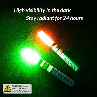 6 Long Lasting Glow Sticks - 24 HR Glow