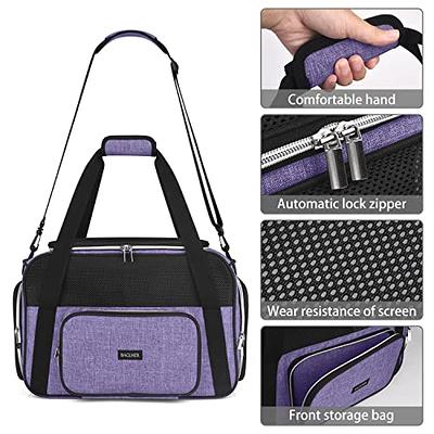 Cat and Dog Carriers Bag Airline Approved Self-Lock Zipper Opening