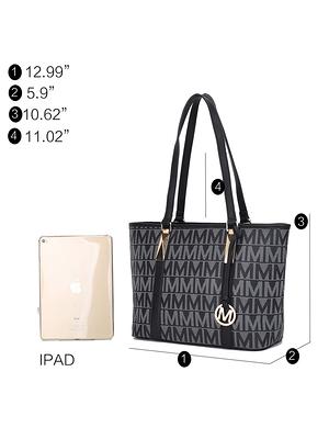 MKF Collection Kristal M Signature Tote Bag by Mia K.