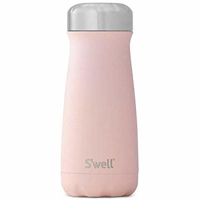 Stainless Steel 1.3 Litre Water Bottle Soft Pink BPA free Metal Gym Wa