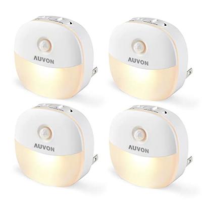 AUVON Night Light Plug in, Motion Sensor Night Light, Dimmable Smart LED  Night Lights Plug Into Wall