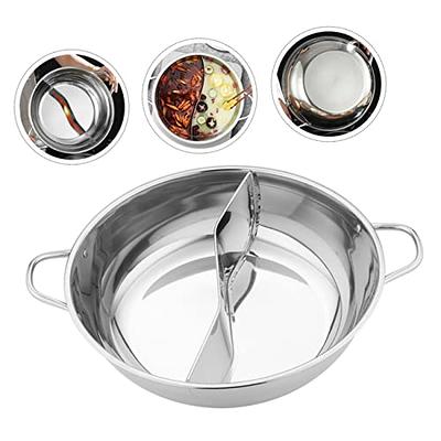 28cm Hot Pot Twin Divided Stainless Steel 