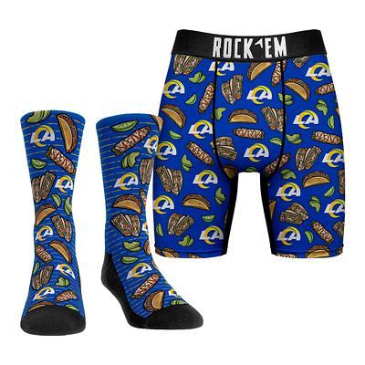 Buffalo Bills Rock Em Socks V Tie-Dye Underwear and Crew Socks Combo Pack