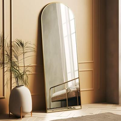 65x22 Full Length Mirror Floor Mirror Bedroom Mirror with Stand Holder