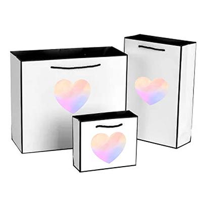 100-500pcs Heart Stickers for Envelopes Valentine's Day Sparkling