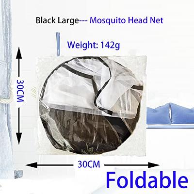 CMINGJ Portable Mosquito Head Net Foldable Pop-Up Travel Mosquito Net for  Bed Free Installation-Large Size Suitable for Bedroom, Camping, nap (Black  Large) - Yahoo Shopping