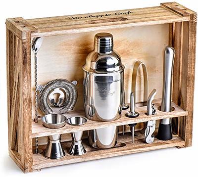 BarDeluxe® Kit Cocktail, 12 Pièces, Kit Cocktail Professionnel