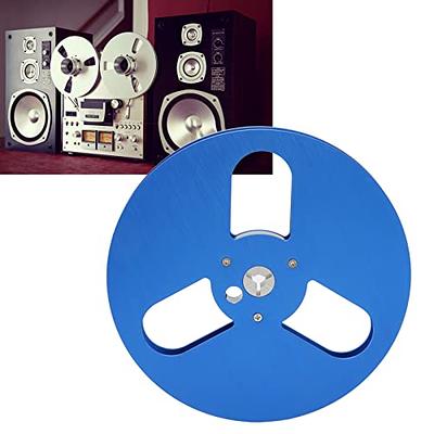 Empty Takeup Reel, Universal 1/4 7 Inch Empty Reel 3 Hole for Reel to Reel  Tape Player