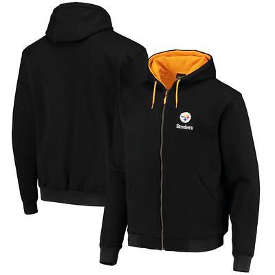 Pittsburgh Steelers Starter Extreme Full-Zip Hoodie Jacket - Black