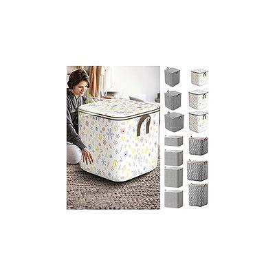 BLOWEST Foldable Storage Bins, Non-Woven Closet Organizers and Storage Box,  Sturdy Steel Frame, Home Moving Clothes and Pants Storage Bag, Dorm Books Storage  Containers, 1 Pack (Grey, M) - Yahoo Shopping