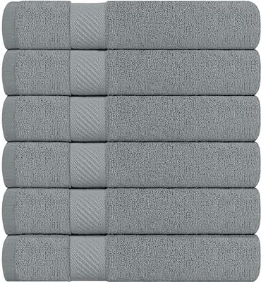 Utopia Towels 6 Pack Small Bath Towel Set, 100% Ring Spun Cotton (22 x 44  Inches) Lightweight and Highly Absorbent Quick Drying Towels, Premium Towels  for Hotel, Spa and Bathroom (Cool Grey) - Yahoo Shopping