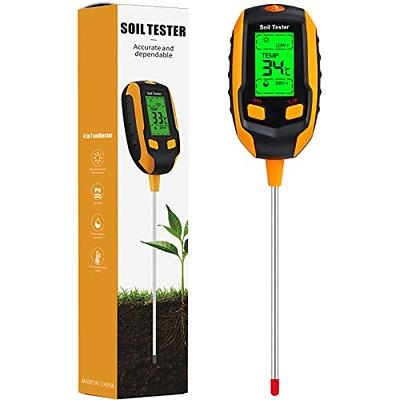 Kensizer Soil Tester, Soil Moisture/pH Meter, Gardening Farm Lawn