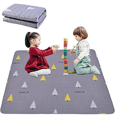 Foldable Baby Play Mat for Crawling, Extra Large Play Mat for Baby