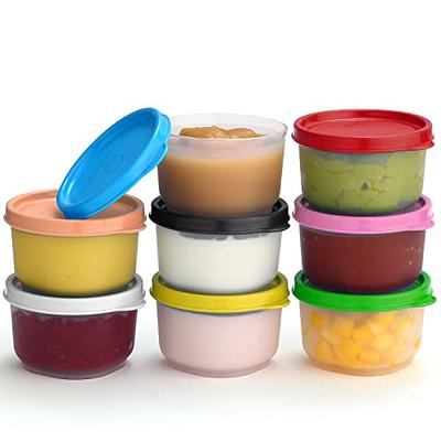 Freshware Food Storage Containers [36 Set] 16 oz Plastic Deli Containers  with Lids, Slime, Soup, Meal Prep Containers, BPA Free, Stackable, Leakproof