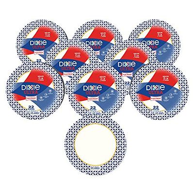 Dixie Ultra Paper Plates, 10 1/16 inch, Dinner Size Printed Disposable Plate,  186 Count (4 Packs of 46 Plates), Packaging and Design May Vary - Yahoo  Shopping