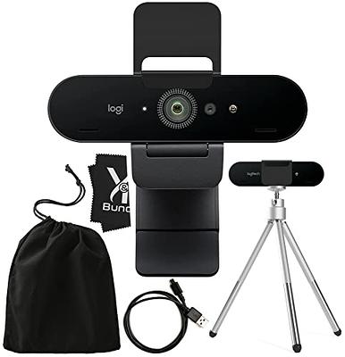 EMEET 1080P Webcam with Microphone - 60FPS Streaming Camera with Light, 3  Level Lights, 2 Noise-Cancelling Mics, C970L Computer Camera with Privacy