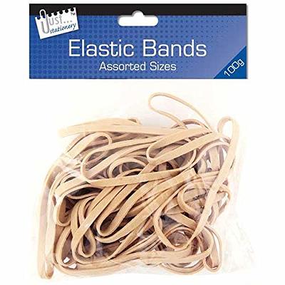 Rubber Bands, Size 64 (3 1/2 x 1/4), Colorful Elastic