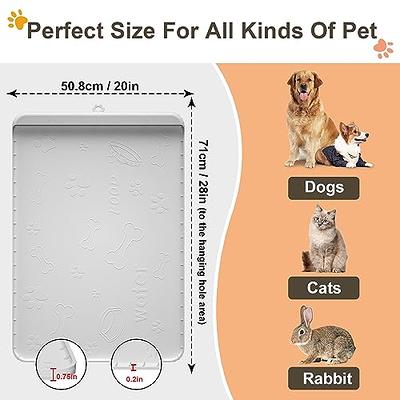 PADOOR Pet Feeding Mat-Absorbent Dog Food Mat-No Stains Dog Mat for Food  and Water-Quick Dry Dog Bowl Mat-Pet Food Mat Cat Food Mat-Pet Supplies Dog