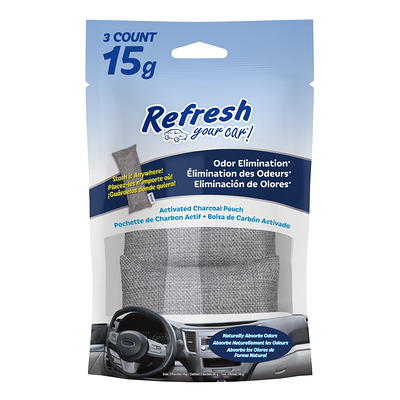 Refresh Your Car! Charcoal Bag Car Deodorizer, 3 Count - Yahoo Shopping