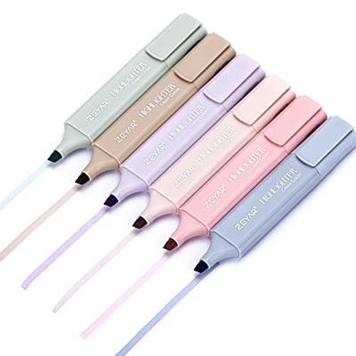 ZEYAR Assorted Colors, Water Based, Quick Dry Pastel Colors Chisel